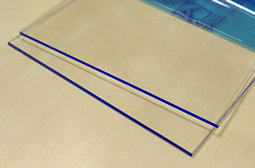4 X Placa Metacrilato transparente 6 mm - Tamaño 10 x 10 cm - Plancha de Metacrilato traslucido a medida - Diferentes tamaños (100x100, 100x70, 100x50, 100x30, A4, A3) - Placa acrílico transparente