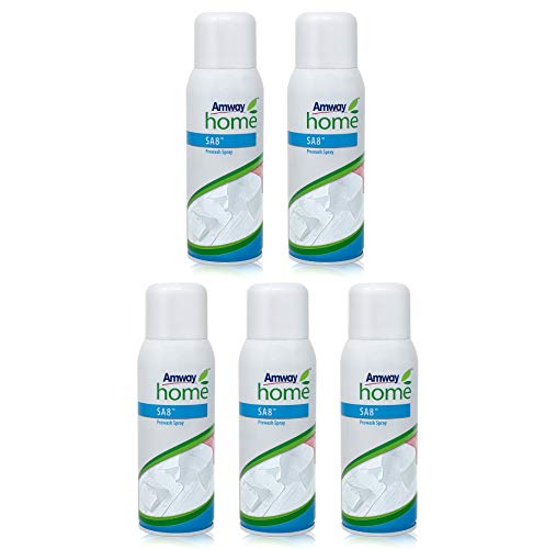 5 x 400 ml SA8 quitamanchas prelavado spray, elimina aceite, mantequilla, salsas, grasa Manchas