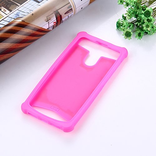 5.0-5.2 Pulgadas Universal Unhinged Caballo PU De La Textura De Cuero + Protector De Silicona Caso Dimensionamiento: 14.6x7.6x1cm For Sony, Huawei, Google, Meizu, Nokia, Xiaom, HTC, , Vernee, Nomu, Le