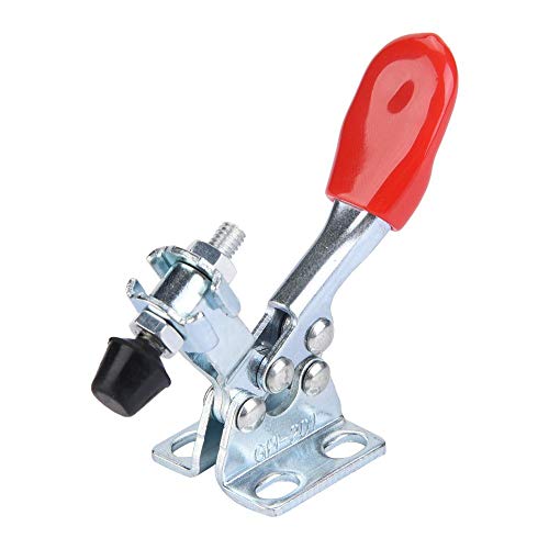 5pcs Toggle Clamp Iron Quick Fixed Galvanized Vertical Tipo Hand Holding Capacity Toggle Clamp(GH-201)