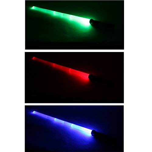78 cm Sable De Luz Laserschwert Sound 4 x libre cambiables Efectos de luz azul verde rojo Luz intermitente