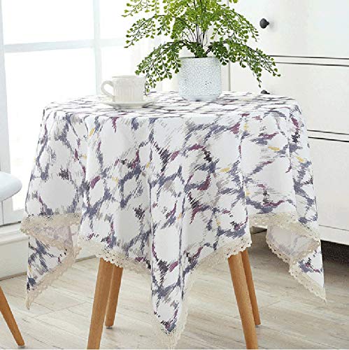 A-tablecloth Manteles-hogar Fundas de Tela, Resistente al Agua, Resistente al Calor, a Prueba de Aceite, frigorífico, Lavadora, microondas Cubierta de Polvo (Talla : 110cm)