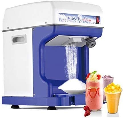 A08Ice máquina de Afeitar Blender, con 250W Ajustable Actualiza eléctrico Cono de Nieve de Pantalla Plana, Mesa for el hogar y el Uso Comercial, Smoothie Machine DDLS