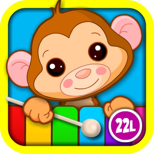 Abby Monkey® Kids Musical Puzzle Interactive Learning Game: Play & Sing Songs (Old MacDonald, Bingo, Five Little Monkeys, Twinkle, Twinkle Little Star) and Learn Music with Toy Animal Piano for Baby, Toddler, Preschool, and Kindergarten Explorers