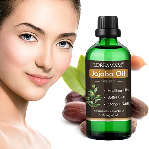 Aceite de jojoba,Essential Oil,Aceites Esenciales,Aceites de aceites esenciales,Aromaterapia Aceite Aromático,Crema hidratante perfecta para el cabello,la piel,las uñas y el cabello