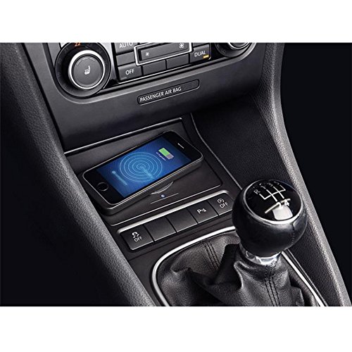 ACV Inbay Qi bandeja para smartphone VW Golf V VI, Jetta V, Scirocco (tipo 13), Eos (1F)