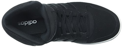 adidas Hoops 2.0 Mid, Zapatillas Deportivas. para Hombre, Negro carbón, 45.5 EU