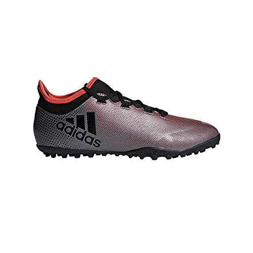 adidas X Tango 17.3 TF, Zapatillas de Fútbol para Hombre, Gris (Grey/Core Black/Real Coral S18), 40 EU