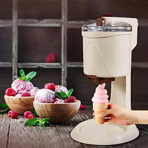 Admir Caseros Eléctrico Máquina para Hacer Helados Recetas,Totalmente Automático Fruta Soft Máquina De Helados,Cono Máquina De Hacer Helados A