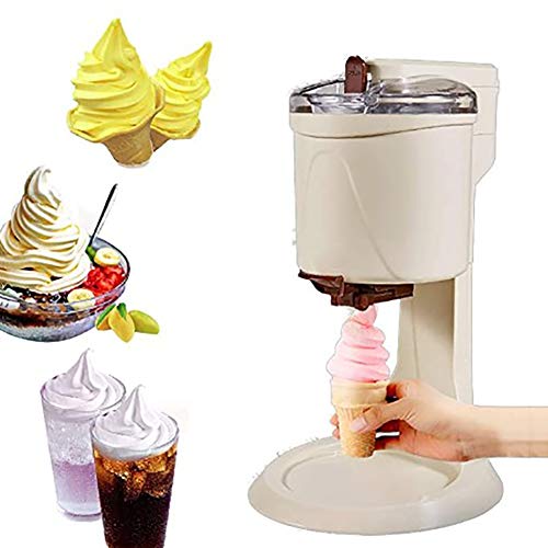 Admir Caseros Eléctrico Máquina para Hacer Helados Recetas,Totalmente Automático Fruta Soft Máquina De Helados,Cono Máquina De Hacer Helados A