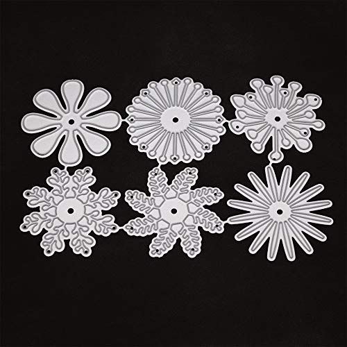 AILOVA 3D Troquel Artesanal De Hojas De Flores Troqueles De Metal Dies Corte Plantillas Moldes para Tarjeta Papel Álbum Scrapbook DIY