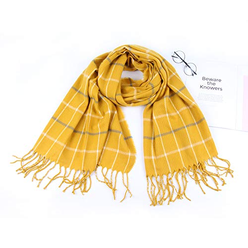 AIni Mujeres CáLidas 2019 Nuevo Invierno Tartan Lattice Printing Bufanda Pashmina Borla Envoltura Bufandas Diadema Bufanda Suave Bufanda Larga 23.6 X 78.7 Pies