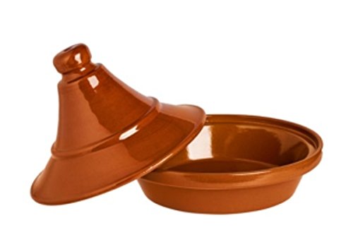 Alar tajín – Cacerola 2422 – Original – Tajín de cerámica olla, 1,2 L, diámetro de 22 cm, altura 17,5 cm