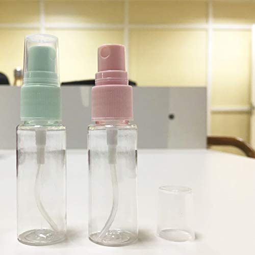 ALLPER Botella Spray vacia de 20 ML Aprox, 24 Botes, Diversidad DE Colores,serán elegidos al Azar. Pulverizador para rociar Agua o líquidos,Maquillaje etc.