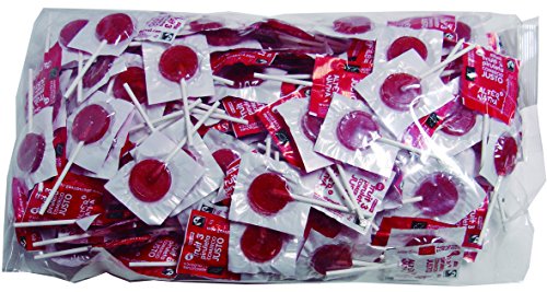 AlterNativa3 Piruletas Redondas Sabor Cereza - 200 Caramelos