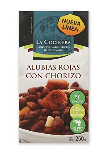 Alubias rojas con chorizo