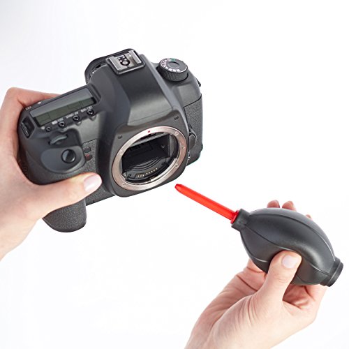 AmazonBasics - Kit de limpieza para cámaras DSLR y dispositivos electrónicos delicados