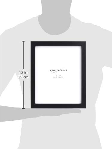 AmazonBasics – Marco para fotos, 20 x 25 cm, Negro, Pack de 2 uds