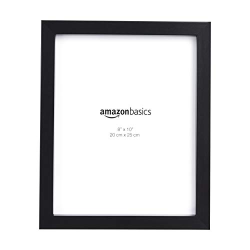 AmazonBasics – Marco para fotos, 20 x 25 cm, Negro, Pack de 2 uds