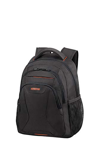 American Tourister At Work Mochila tipo casual 46 centimeters 20.5 Negro (Black/Orange)