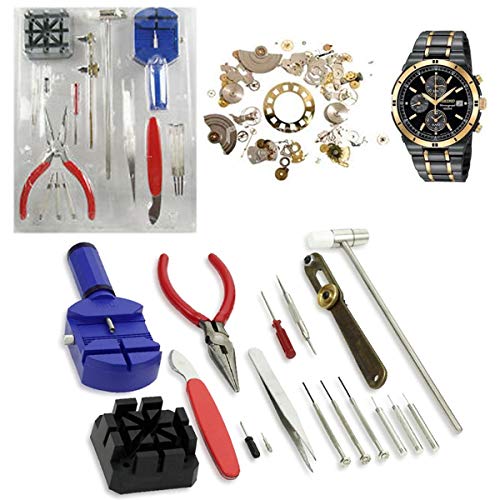 Amison 16x Tool Kit reparación relojes