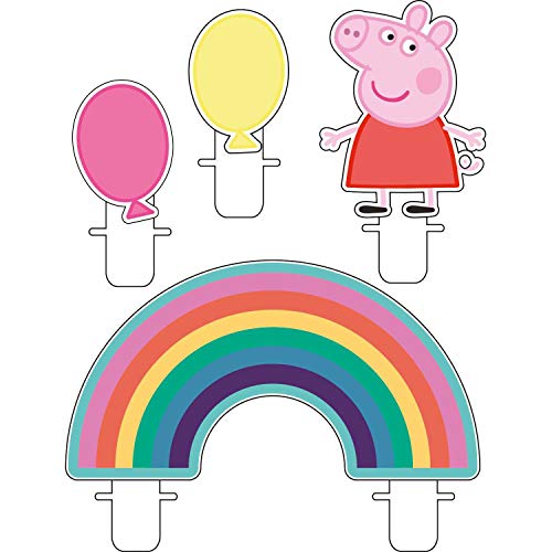 Amscan 9906339 Peppa Pig - Velas pequeñas