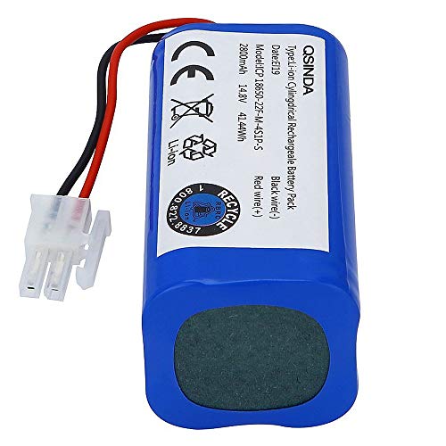 Andifany 14.8V 2800Mah Batería de Repuesto para Robot Aspiradora Ilife A4 A4S A6 V7