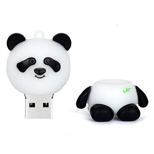 aneew Pendrive 32 GB bambú oso Animal Panda USB Flash Drive de memoria Thumb Stick 2.0 U disco