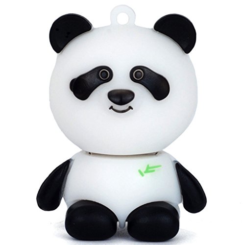 aneew Pendrive 32 GB bambú oso Animal Panda USB Flash Drive de memoria Thumb Stick 2.0 U disco