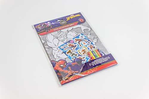 Anker spcst2 Ultimate Spiderman Brilla en la Oscuridad Set para Colorear