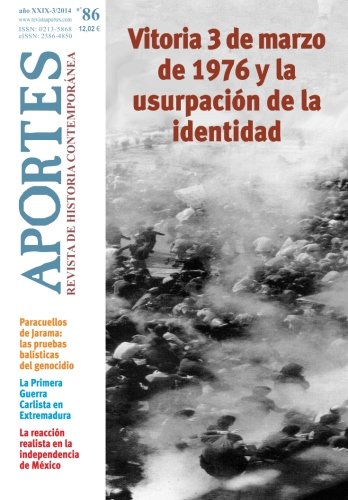 Aportes. Revista de Historia Contemporánea 86, XXIX (3/2014)