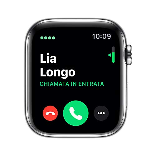 Apple Watch Series 5 (GPS + Cellular, 44 mm) Acero Inoxidable - Milanese Loop
