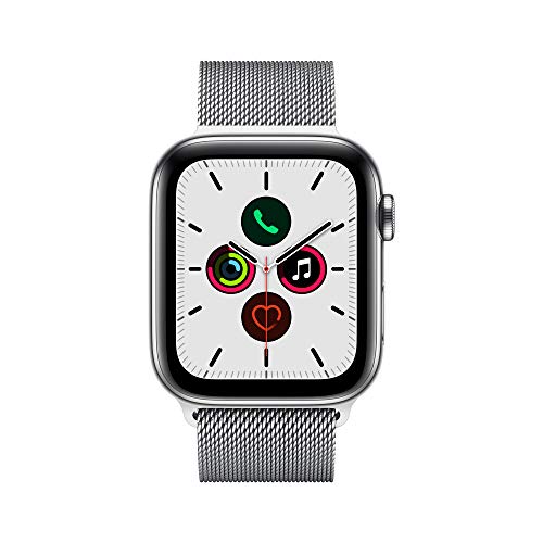 Apple Watch Series 5 (GPS + Cellular, 44 mm) Acero Inoxidable - Milanese Loop