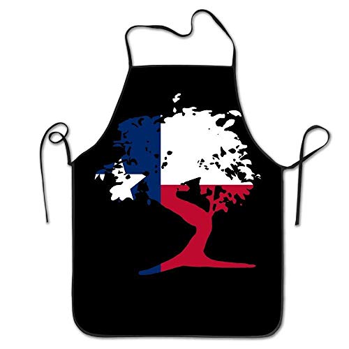 Apron Japonés Bonsai Tree Texas Grill Hombres BBQ Bakery Unisex Delantales De Cocina Restaurante Ajustable Mujeres Día De La Madre Soft Home Chef Delantal Babero Cocina Ajustable