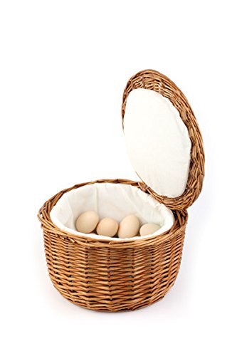 APS 30299 - Cesta para huevos (20 huevos, 26 x 17 cm), color beige