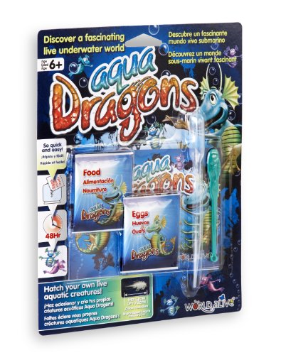 Aqua Dragons - Dragón de agua- Mundo Submarino Juguete Educativo, Multicolor (World Alive W4004)