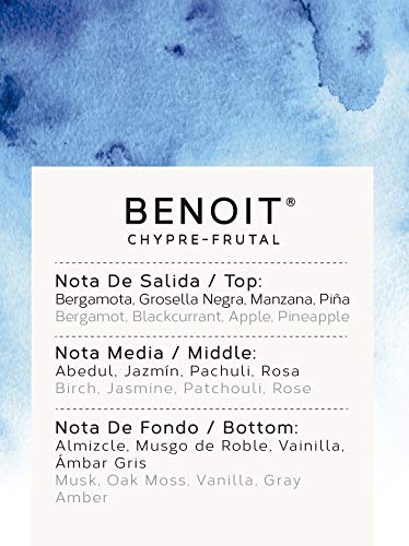 AROMAS ARTESANALES - Eau de Parfum Benoit | Perfume con vaporizador para Hombres | Fragancia Masculina100 ml | Distintos Aromas - Encuentra el tuyo Aquí