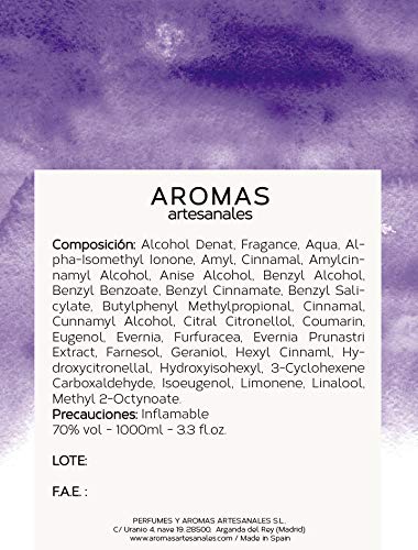 AROMAS ARTESANALES - Eau de Parfum Bulnes | Perfume con vaporizador para hombres | Fragancia Masculina 100 ml | Distintos Aromas - Encuentra el tuyo Aquí