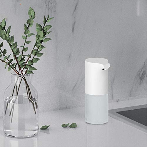 ASDFGG Automático de Espuma dispensador de jabón Pequeña Capacidad Comercial dispensador de jabón automático de Época Diseño dispensador de jabón para cocinas y baños (Color : White, Size : One Size)