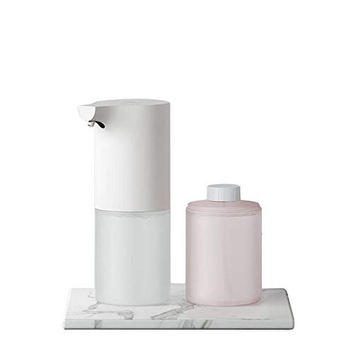 ASDFGG Automático de Espuma dispensador de jabón Pequeña Capacidad Comercial dispensador de jabón automático de Época Diseño dispensador de jabón para cocinas y baños (Color : White, Size : One Size)