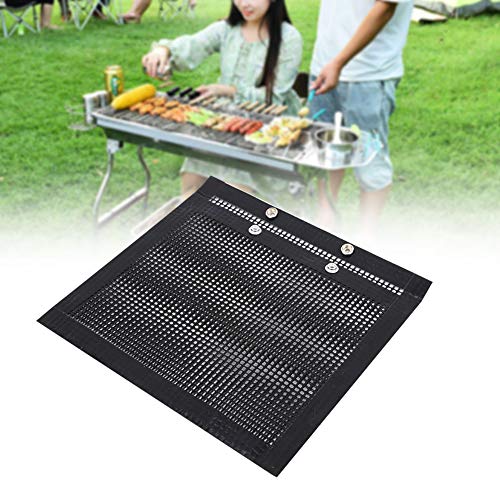 Atyhao Bolsa para Asar, Bolsa para Asar Barbacoa al Aire Libre Bolsa de Hornear de Malla Antiadherente no tóxica Herramientas de Picnic para Acampar(22 * 27cm)