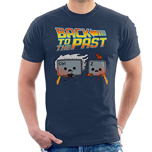 Back To The Past Ctrl Z Undo Back To The Future Men's T-Shirt