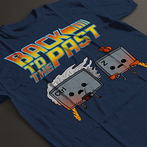 Back To The Past Ctrl Z Undo Back To The Future Men's T-Shirt