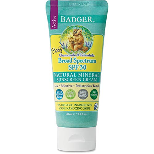 Badger Balm Protector solar para bebé SPF 30, 87 ml