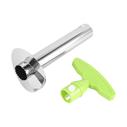 Ballylelly Cortador de pelador de piña de acero inoxidable Cortador de cuchillas Corer Peladoras Cuchillas Frutas Verduras Cuchillo Gadget Herramientas de cocina