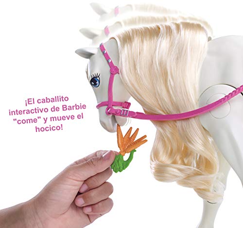 Barbie Caballo Súper Interactivo con muñeca (Mattel FRV36) , color/modelo surtido