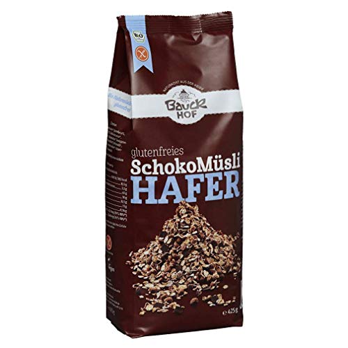 Bauck Hof - Muesli de avena sin gluten con chocolate