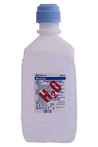 Baxter Esterilizado Agua, H20, 1000ml