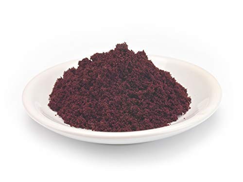 Bayas de acai silvestres en polvo ecológico 200g biológico, vigorizante, orgánico, 100% acai, perfecto y ideal para zumos, batidos de súper alimento, bebidas, no soluble en agua