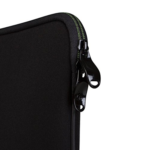 Be.ez La Robe - Funda para MacBook Pro Retina (13") Color Negro y Verde Wasabi